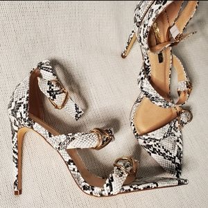 SnakeSkin Heels